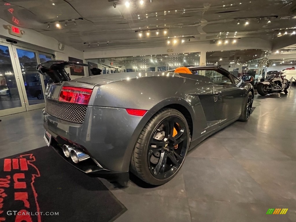 2012 Gallardo LP 550-2 Spyder - Grigio Lynx / Arancio (Orange) photo #16