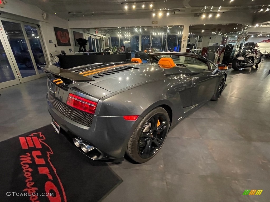 2012 Gallardo LP 550-2 Spyder - Grigio Lynx / Arancio (Orange) photo #18