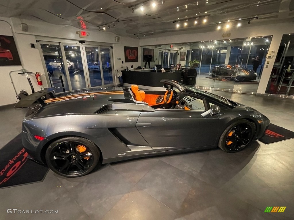 2012 Gallardo LP 550-2 Spyder - Grigio Lynx / Arancio (Orange) photo #20