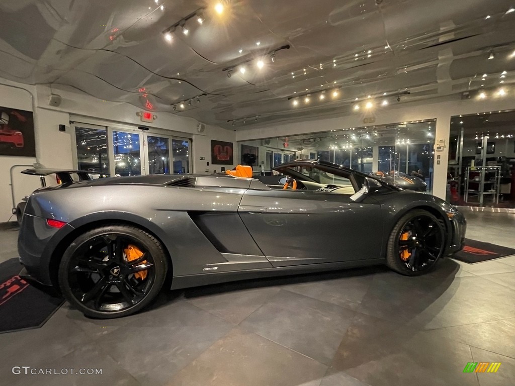 2012 Gallardo LP 550-2 Spyder - Grigio Lynx / Arancio (Orange) photo #21