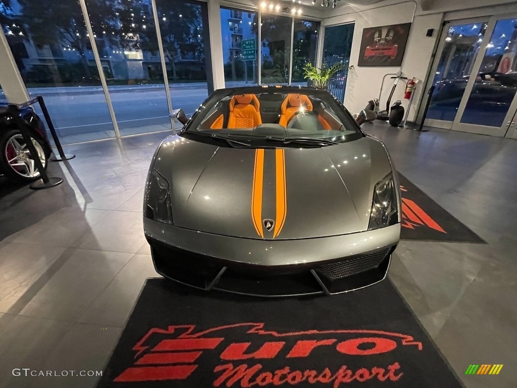 2012 Gallardo LP 550-2 Spyder - Grigio Lynx / Arancio (Orange) photo #28