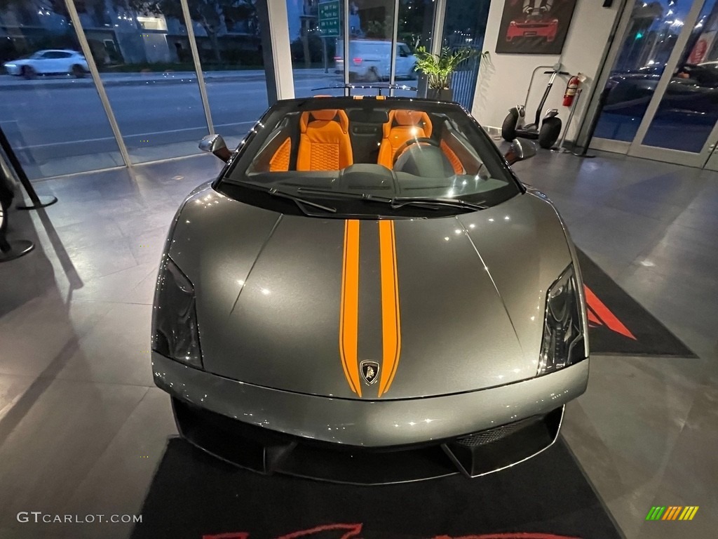 2012 Gallardo LP 550-2 Spyder - Grigio Lynx / Arancio (Orange) photo #29