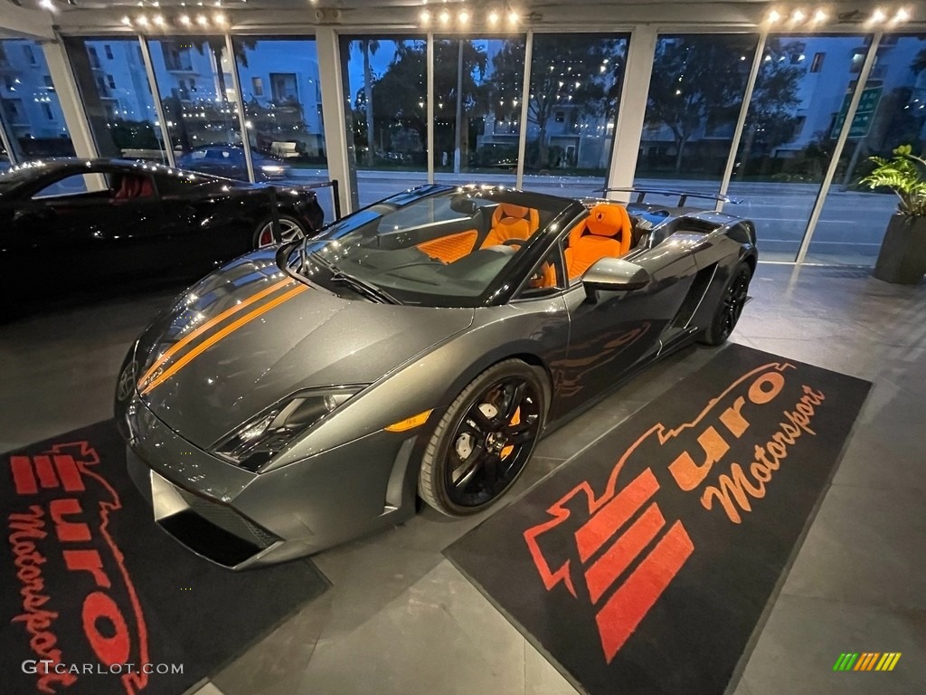 2012 Gallardo LP 550-2 Spyder - Grigio Lynx / Arancio (Orange) photo #30