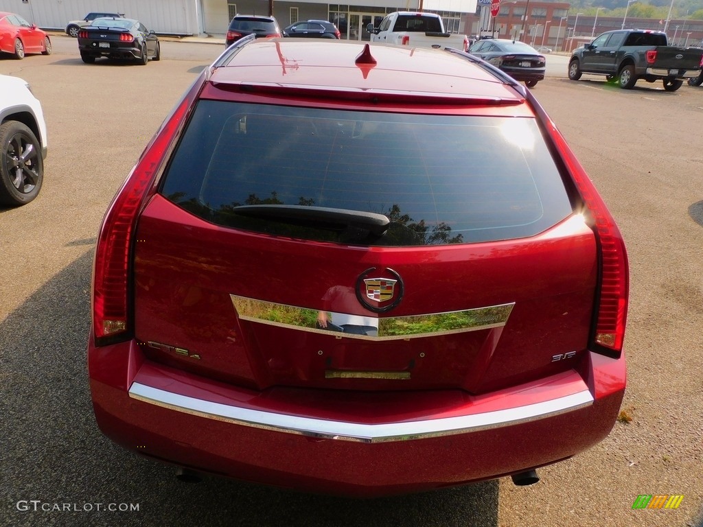 2011 CTS 4 3.6 AWD Sedan - Crystal Red Tintcoat / Ebony photo #3
