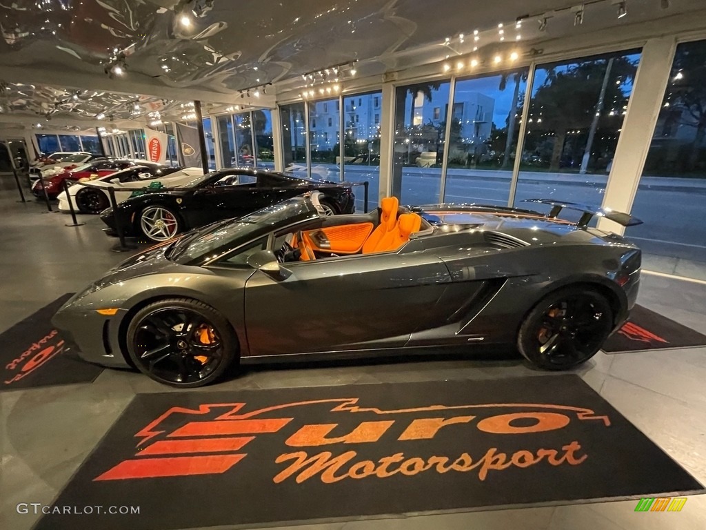2012 Gallardo LP 550-2 Spyder - Grigio Lynx / Arancio (Orange) photo #31