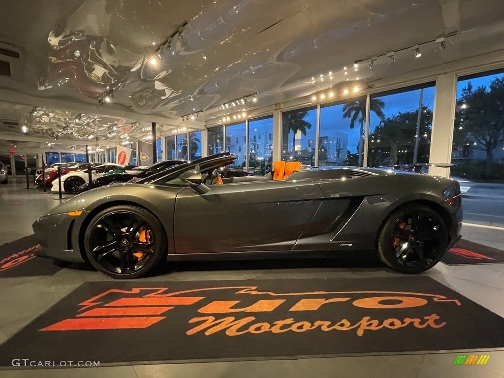 2012 Gallardo LP 550-2 Spyder - Grigio Lynx / Arancio (Orange) photo #32