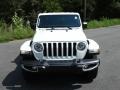 2021 Bright White Jeep Gladiator Overland 4x4  photo #3
