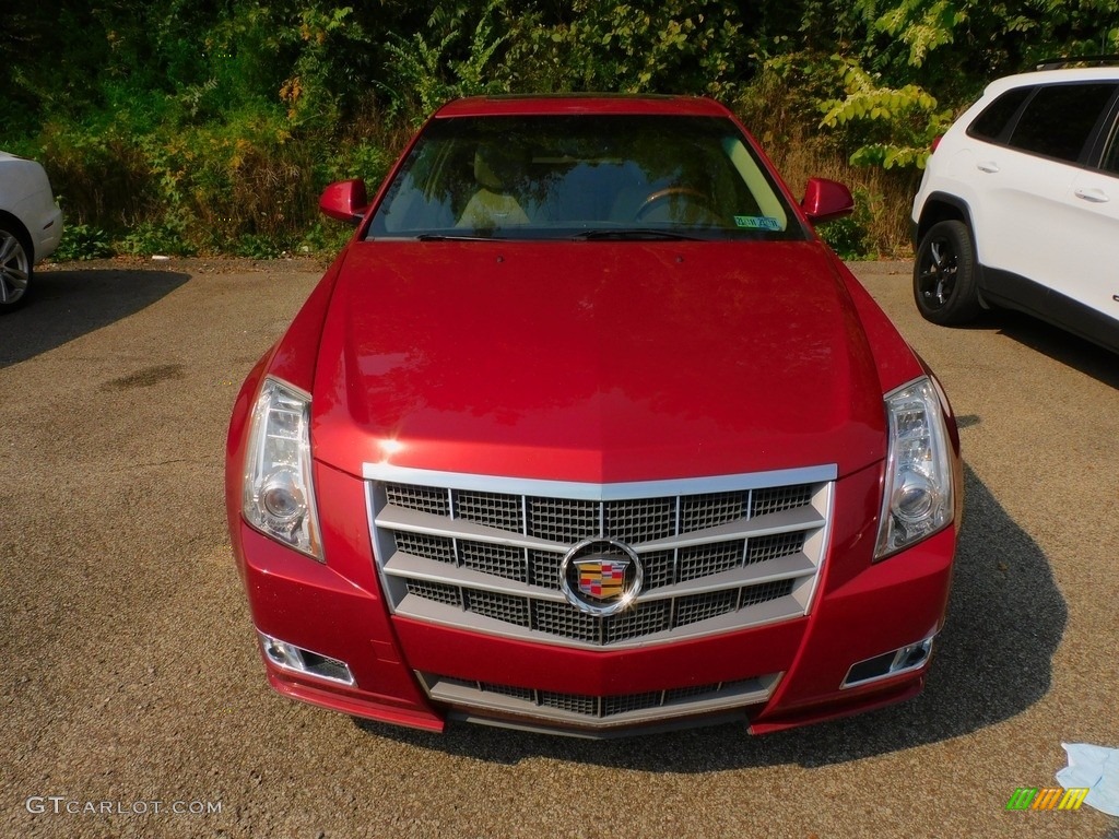 2011 CTS 4 3.6 AWD Sedan - Crystal Red Tintcoat / Ebony photo #7
