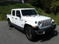 2021 Bright White Jeep Gladiator Overland 4x4  photo #4