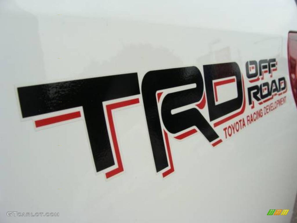2007 Tundra SR5 TRD Double Cab 4x4 - Super White / Graphite Gray photo #21