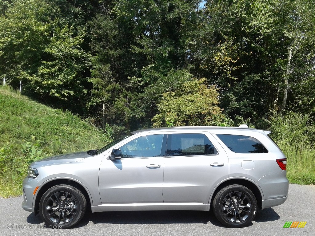 2021 Durango GT AWD - Billet Silver Metallic / Black photo #1