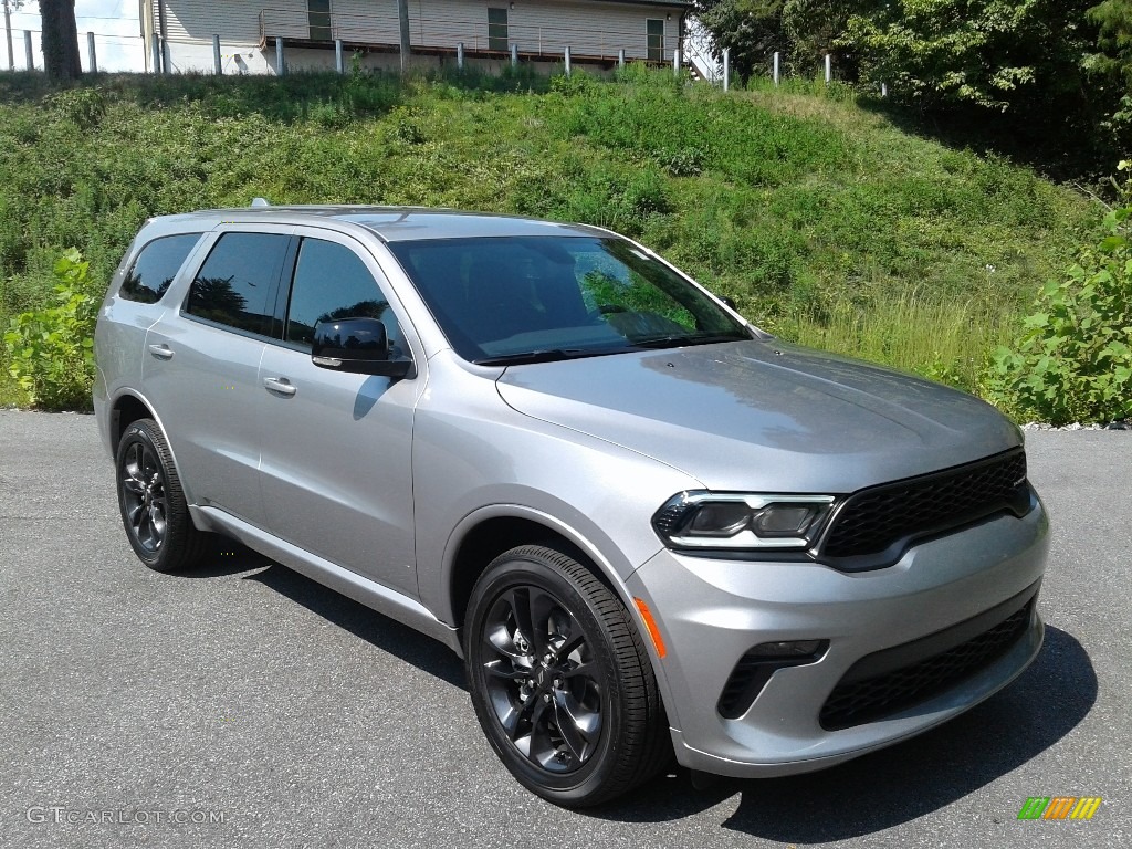 2021 Durango GT AWD - Billet Silver Metallic / Black photo #4