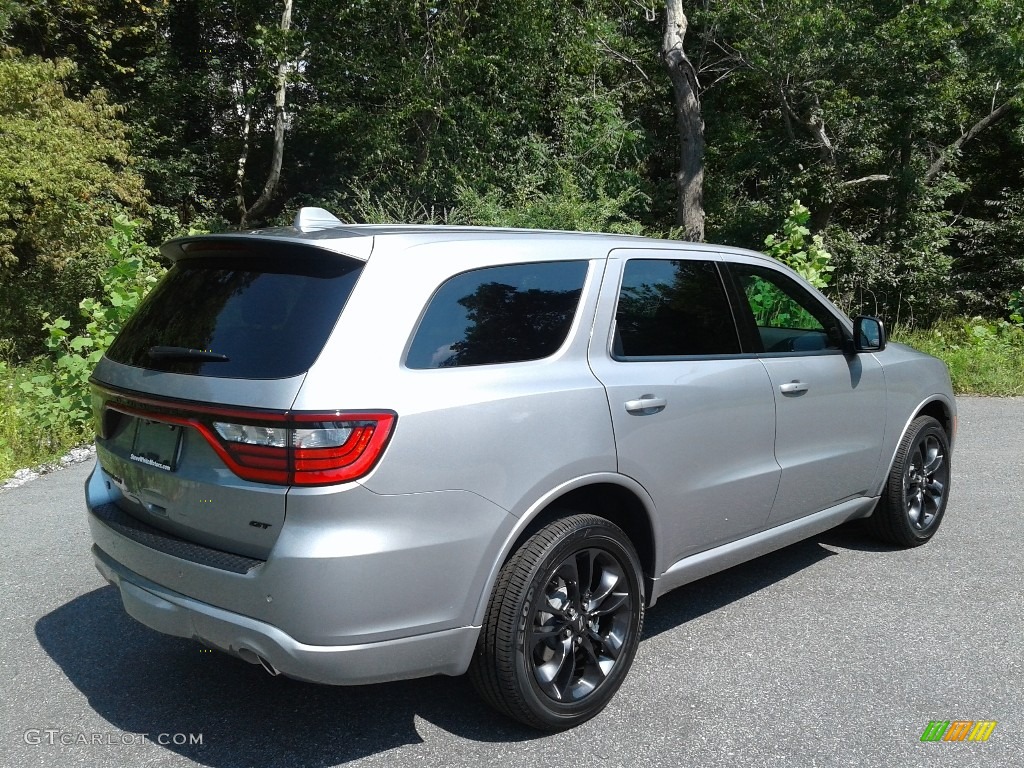 2021 Durango GT AWD - Billet Silver Metallic / Black photo #6