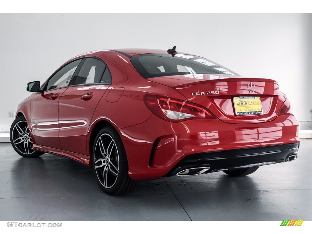 2019 CLA 250 Coupe - Jupiter Red / Black photo #2