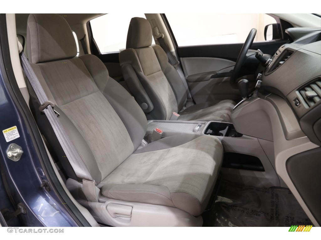 2013 CR-V LX AWD - Twilight Blue Metallic / Gray photo #15