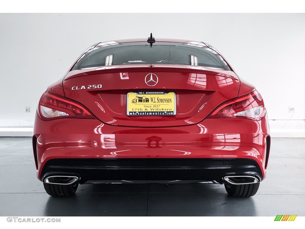 2019 CLA 250 Coupe - Jupiter Red / Black photo #3