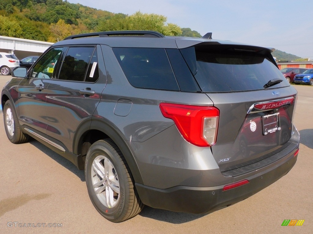 2021 Explorer XLT 4WD - Carbonized Gray Metallic / Ebony photo #5