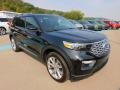 2021 Agate Black Metallic Ford Explorer Platinum 4WD  photo #9