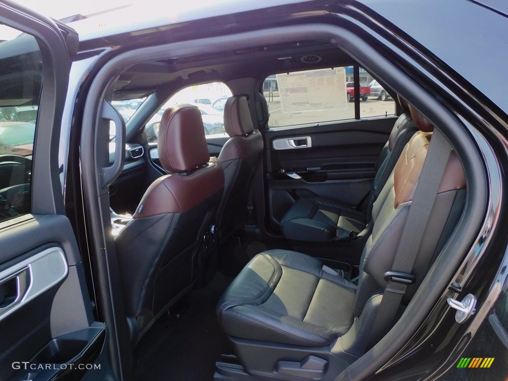 2021 Explorer Platinum 4WD - Agate Black Metallic / Ebony photo #12