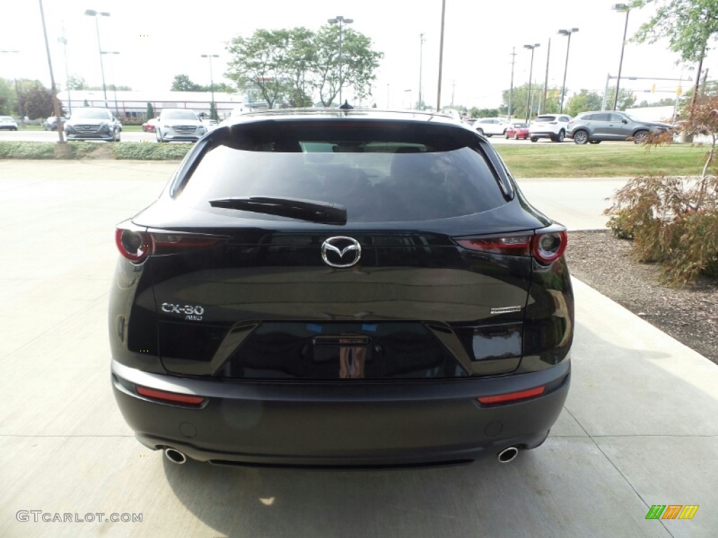 2021 CX-30 Premium AWD - Jet Black Mica / White photo #5