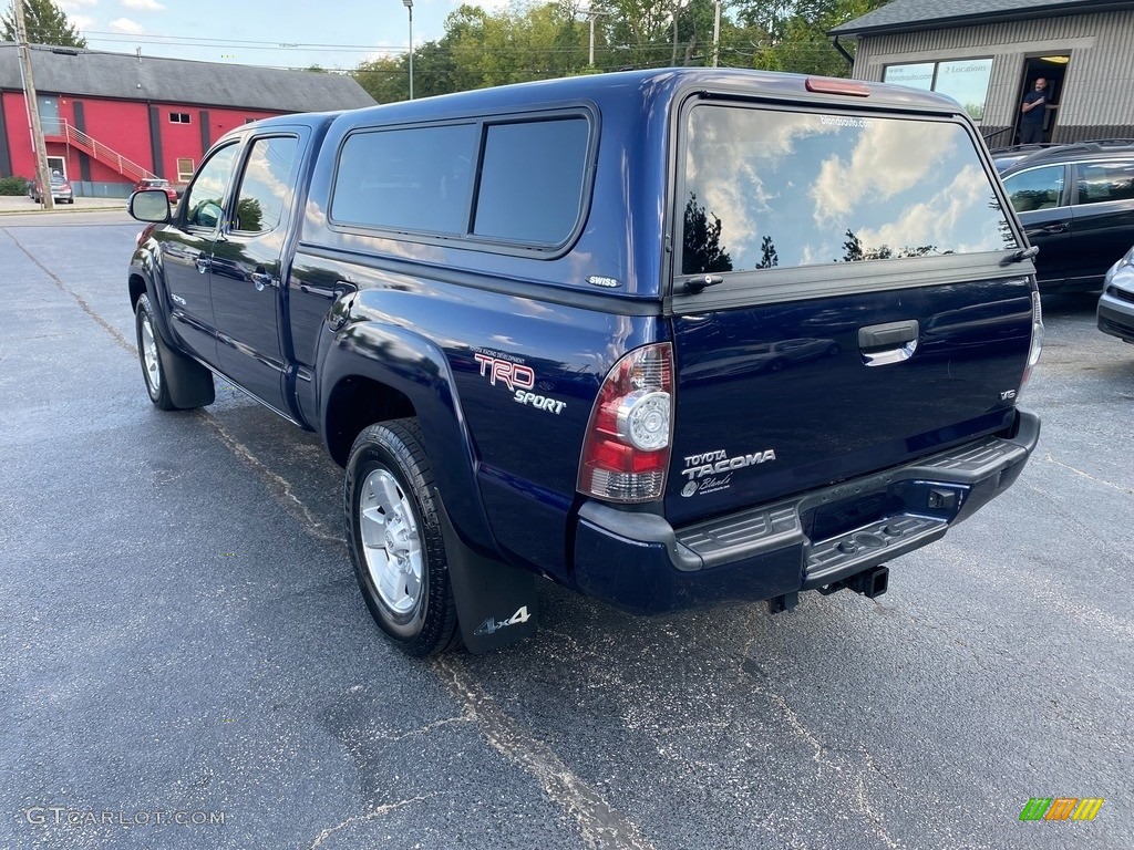 2013 Tacoma V6 SR5 Double Cab 4x4 - Nautical Blue Metallic / Graphite photo #8
