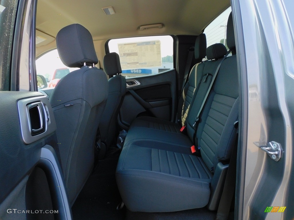 Ebony Interior 2021 Ford Ranger XLT SuperCrew 4x4 Photo #142878709