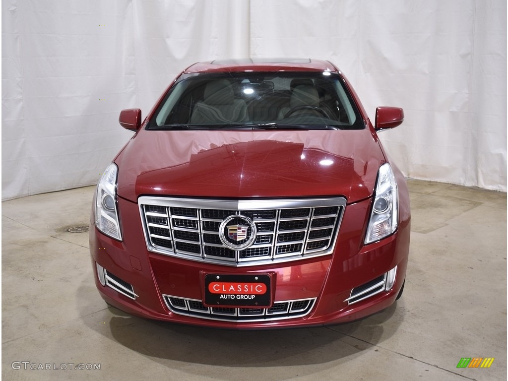 2013 XTS Luxury AWD - Crystal Red Tintcoat / Shale/Cocoa photo #4