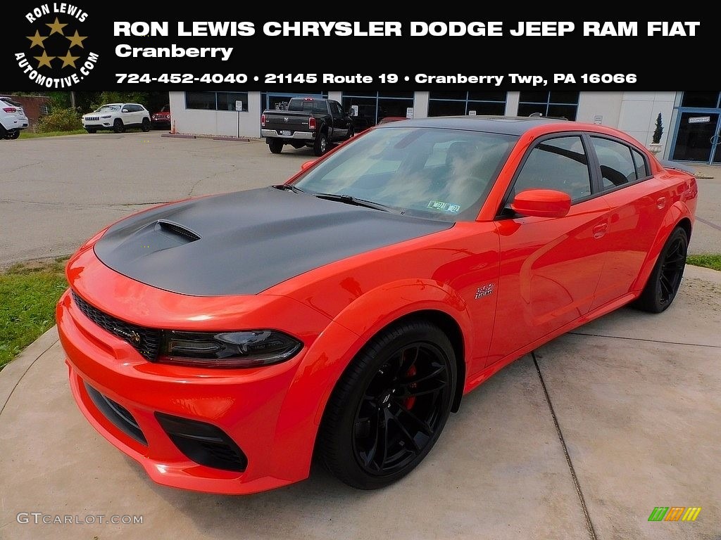 Go Mango Dodge Charger