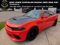 2021 Go Mango Dodge Charger Scat Pack Widebody  photo #1