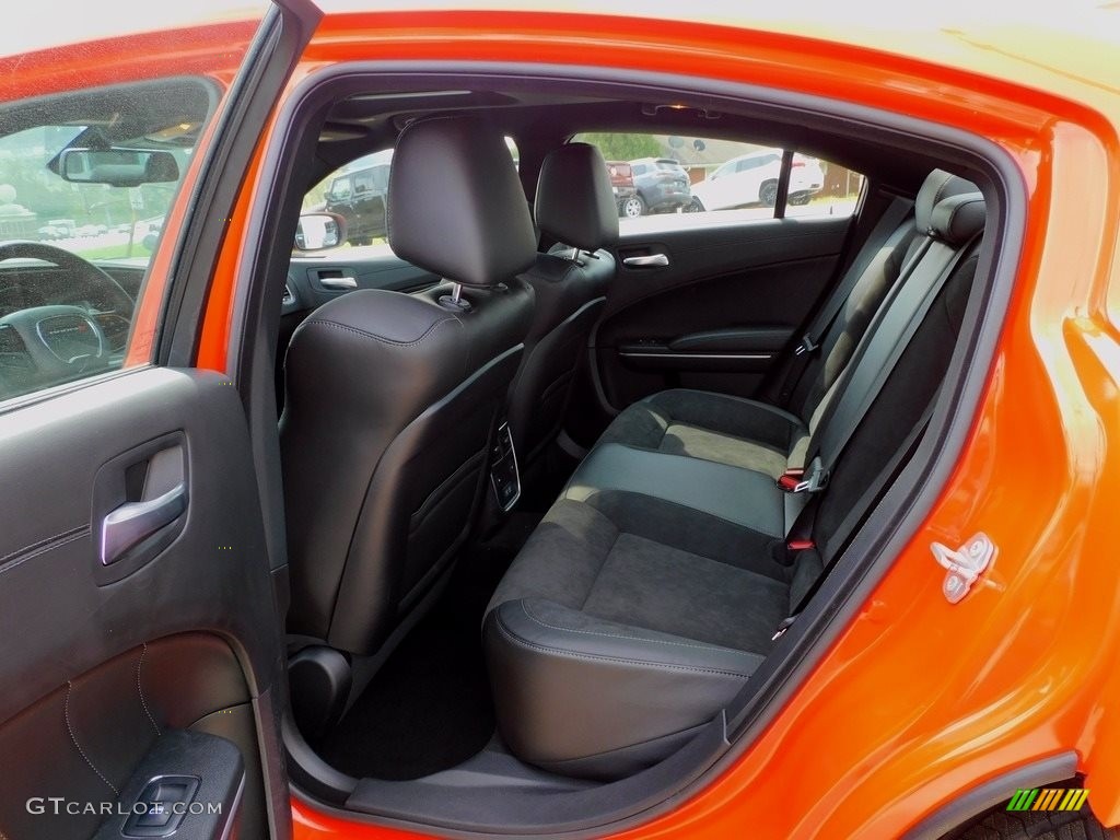 2021 Charger Scat Pack Widebody - Go Mango / Black photo #12