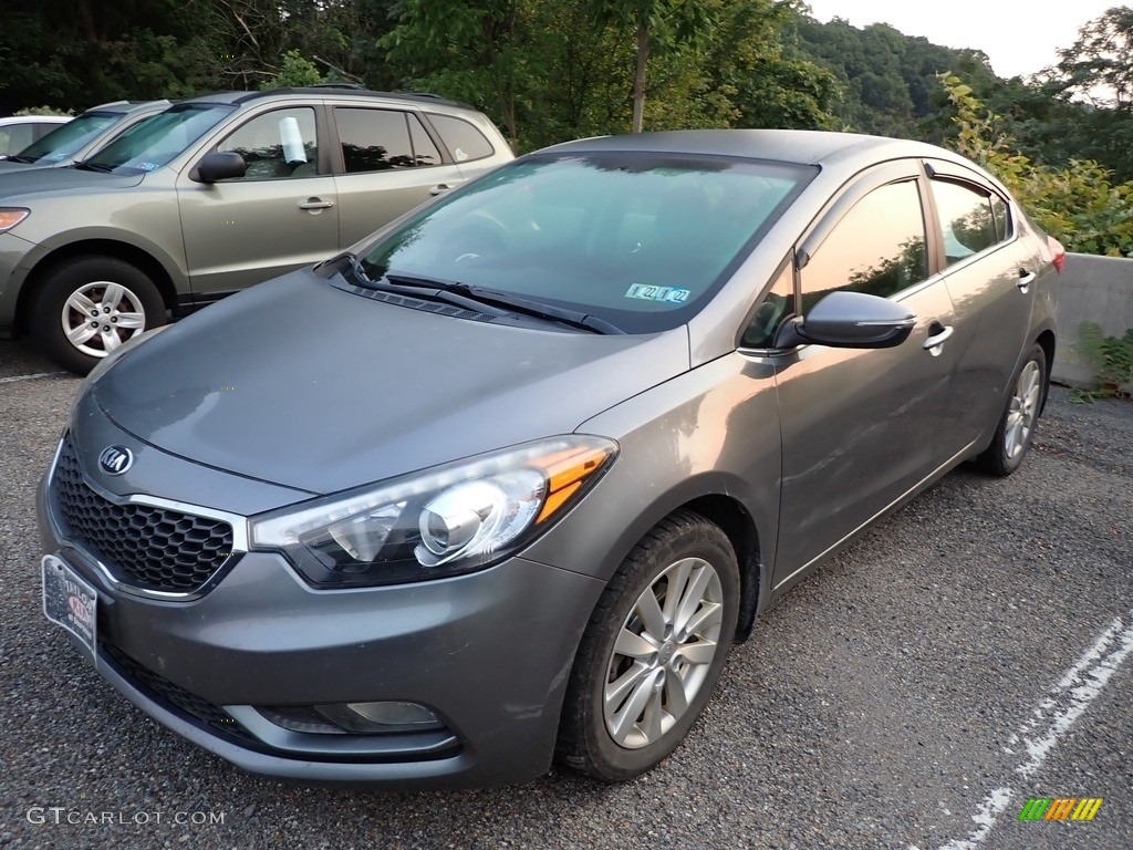 2014 Forte EX - Gunmetal Gray / Black photo #1