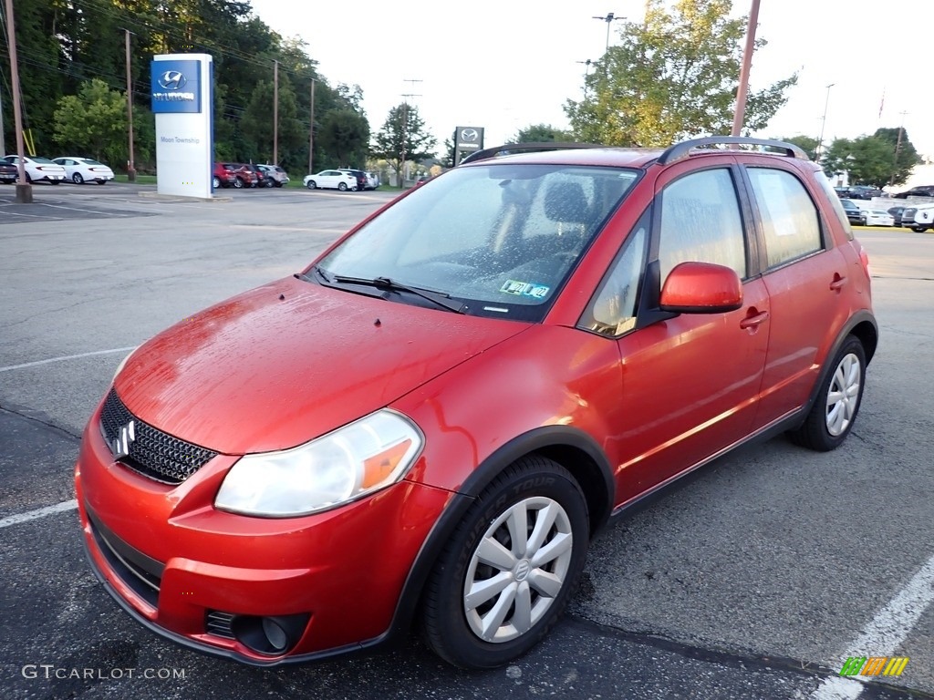 2011 SX4 Crossover AWD - Sunlight Copper Metallic / Black photo #1