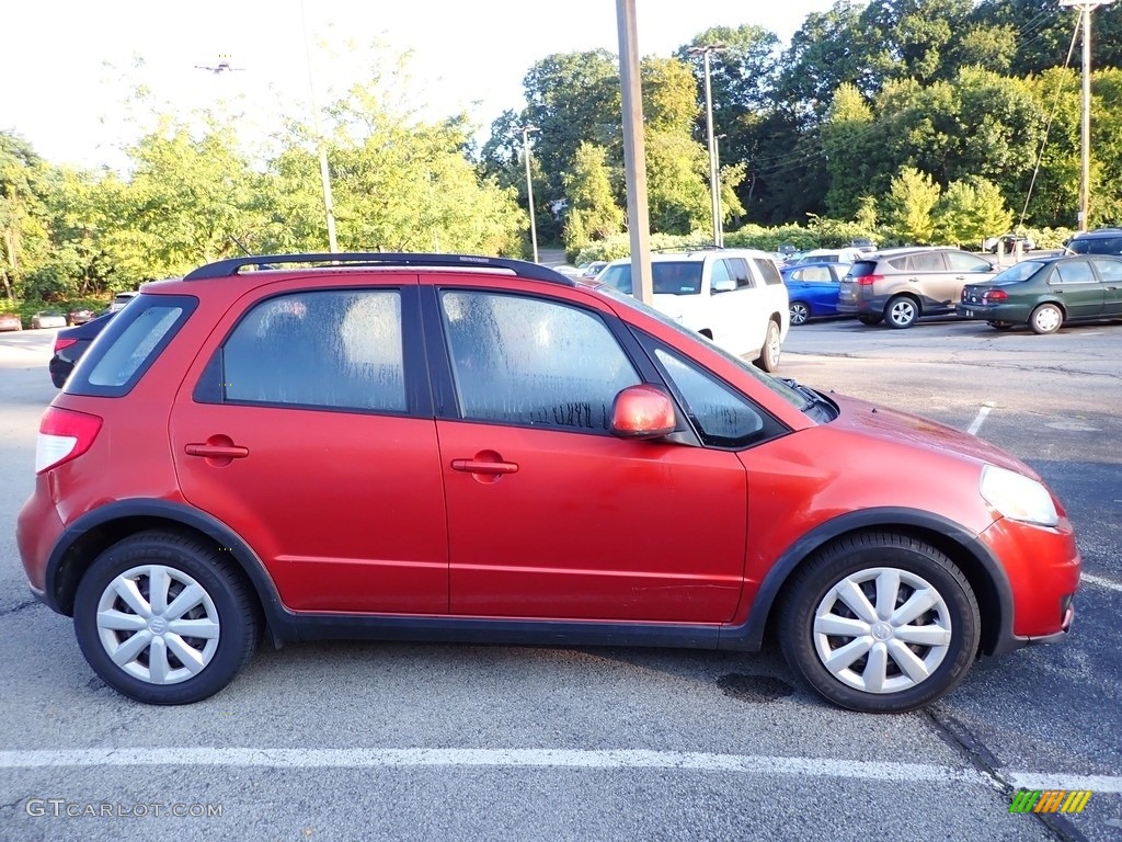 2011 SX4 Crossover AWD - Sunlight Copper Metallic / Black photo #3