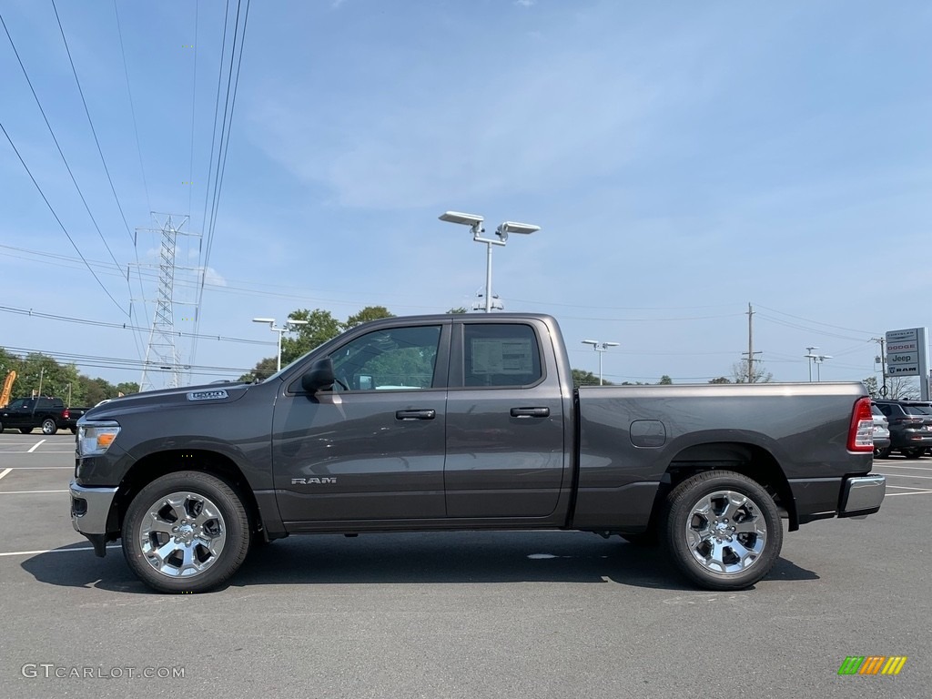 Granite Crystal Metallic 2021 Ram 1500 Big Horn Quad Cab 4x4 Exterior Photo #142882360