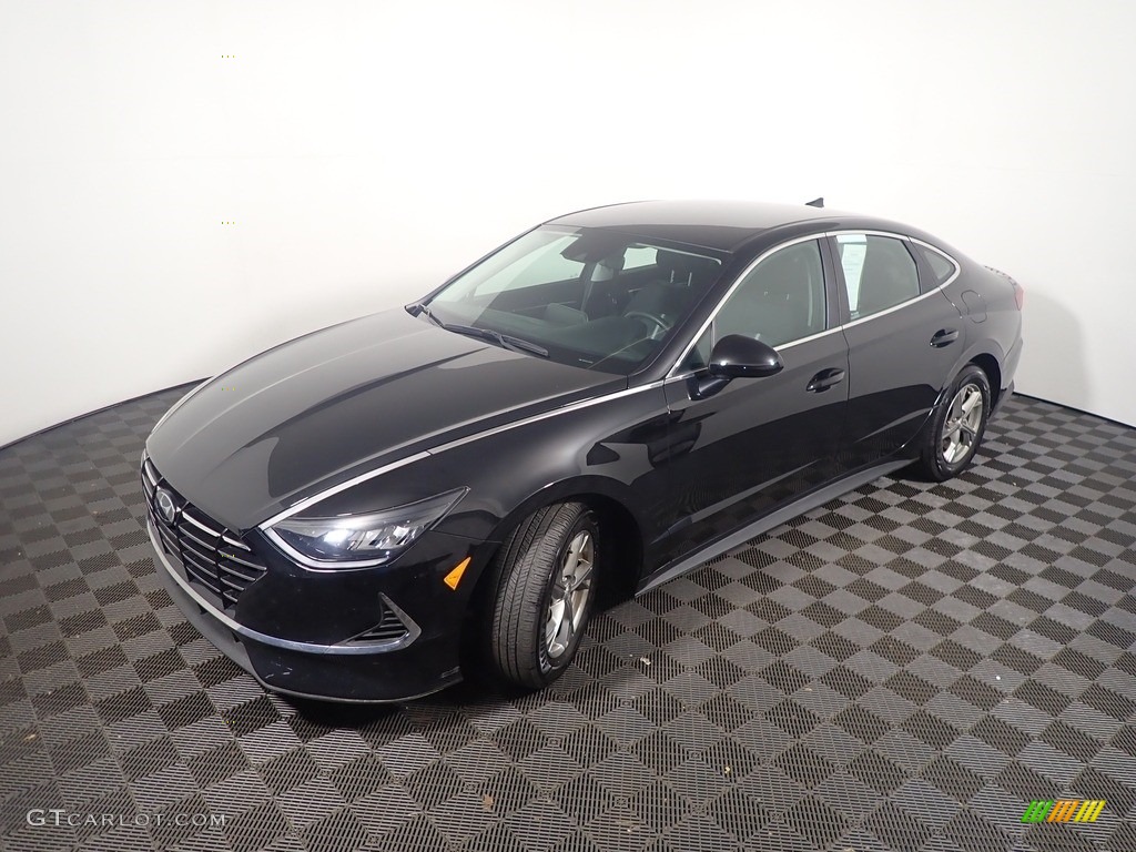 2020 Sonata SE - Phantom Black / Black photo #9