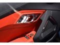 2021 BMW Z4 Magma Red Interior Door Panel Photo