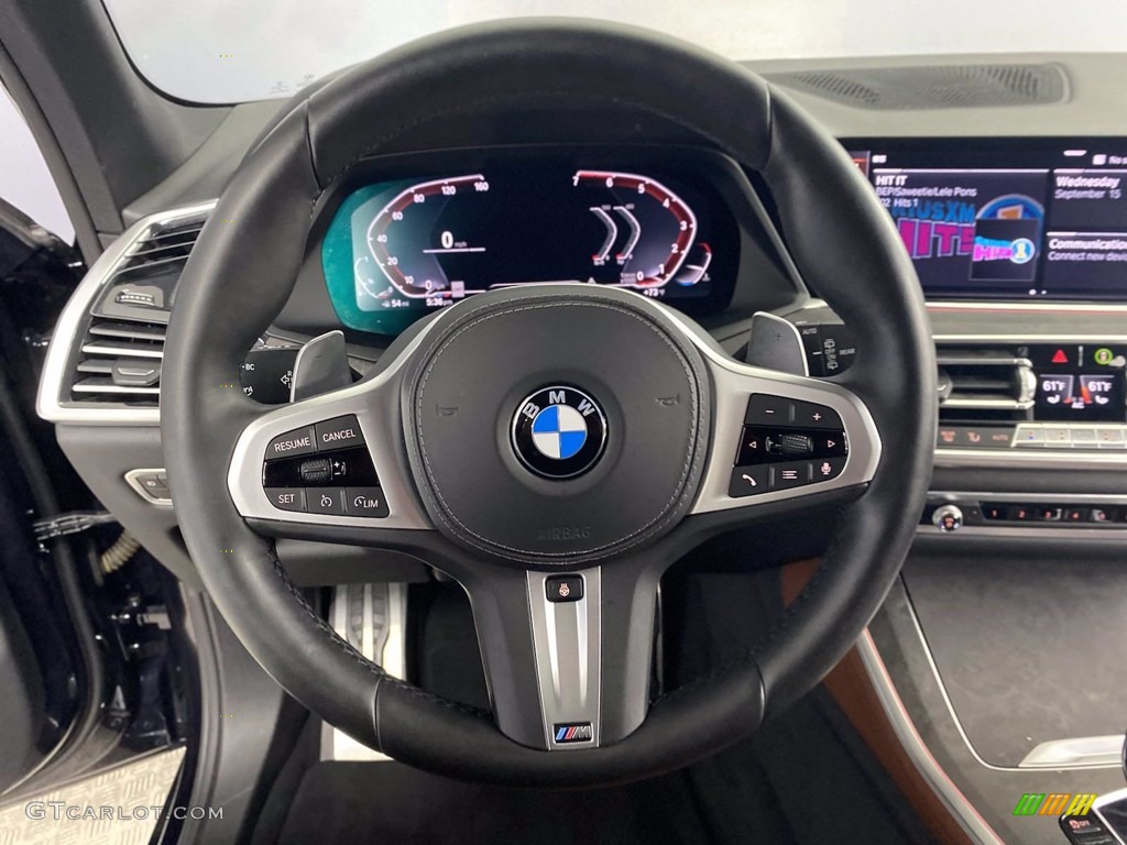 2019 BMW X5 xDrive50i Tartufo Steering Wheel Photo #142882639
