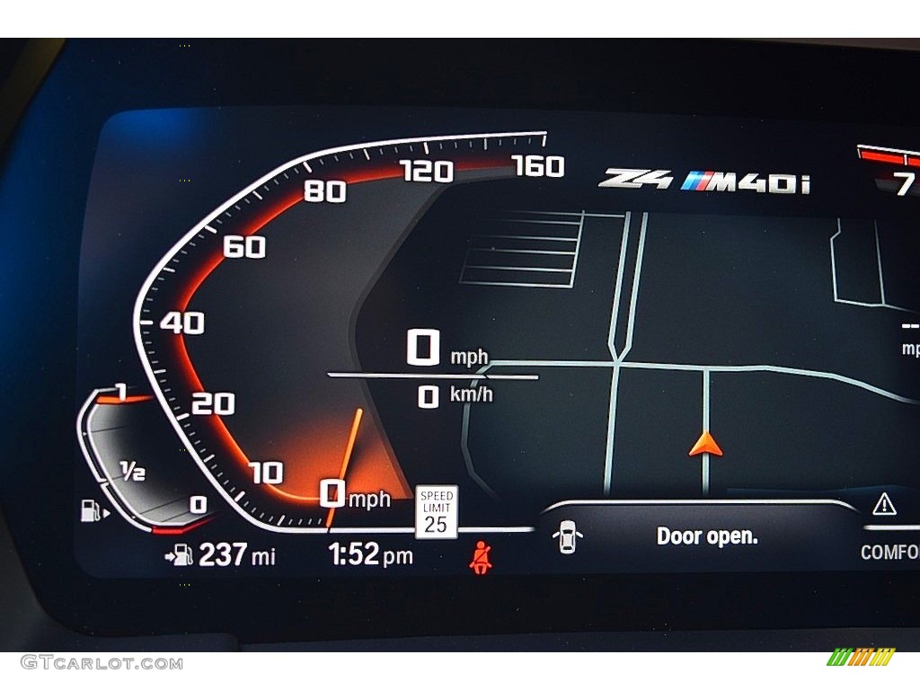 2021 BMW Z4 sDrive M40i Gauges Photo #142882930