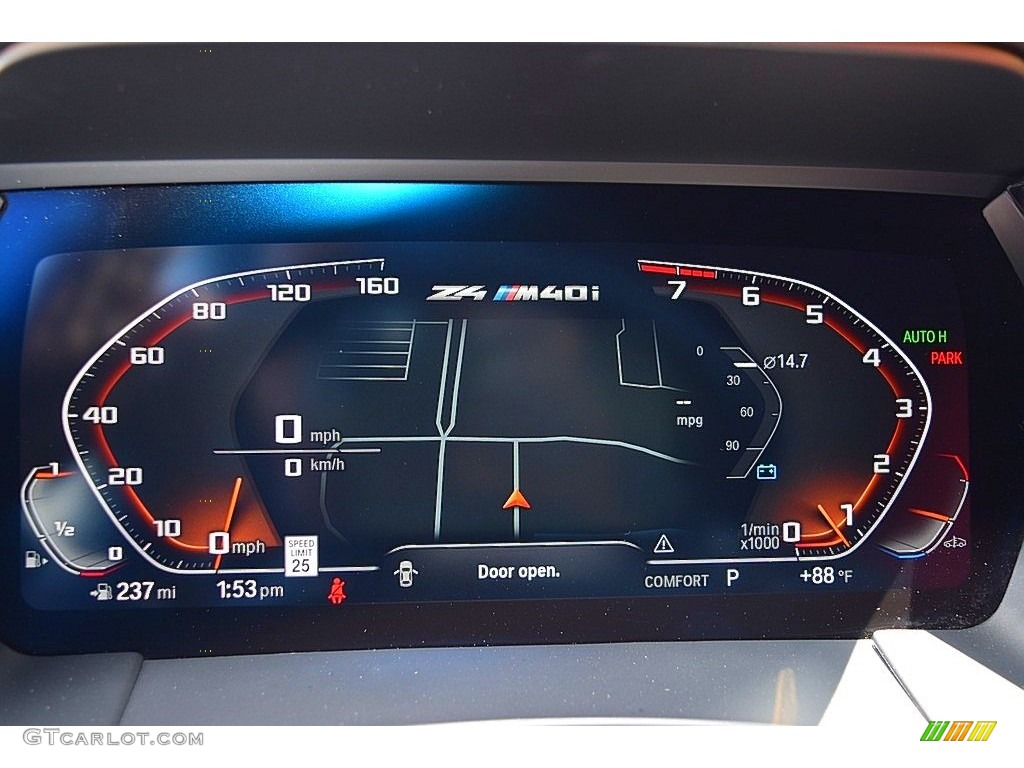 2021 BMW Z4 sDrive M40i Gauges Photos