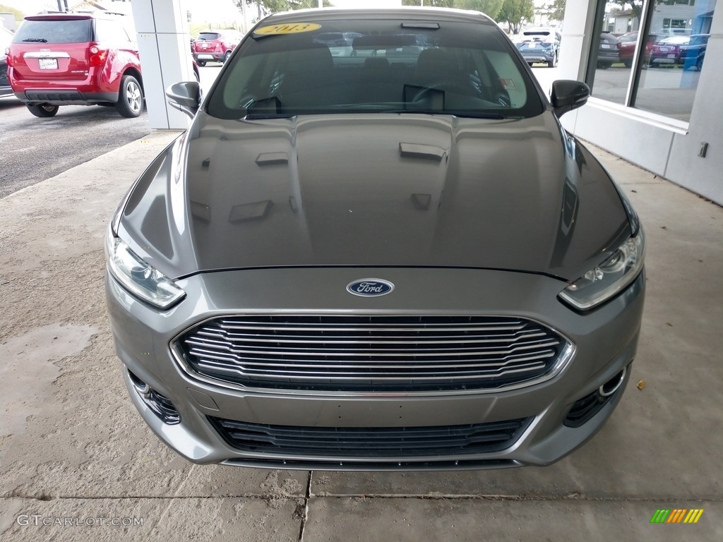 2013 Fusion SE - Sterling Gray Metallic / Charcoal Black photo #9