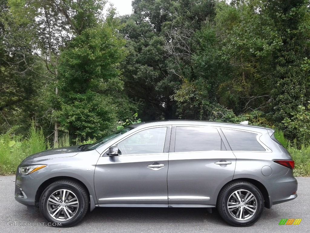 2019 QX60 Pure AWD - Graphite Shadow / Graphite photo #2