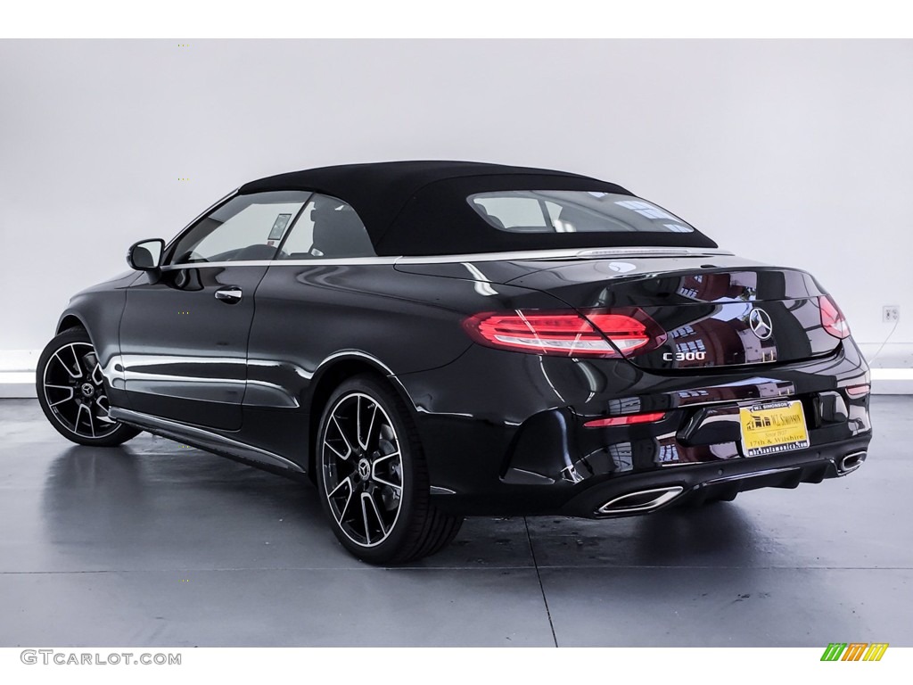 2019 C 300 Cabriolet - Black / Black photo #2