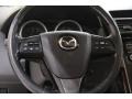 Sand 2015 Mazda CX-9 Grand Touring AWD Steering Wheel