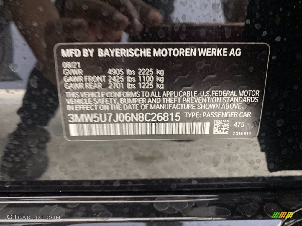 2022 3 Series M340i Sedan - Black Sapphire Metallic / Tacora Red photo #26