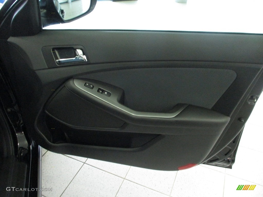 2013 Kia Optima Hybrid LX Black Door Panel Photo #142885864