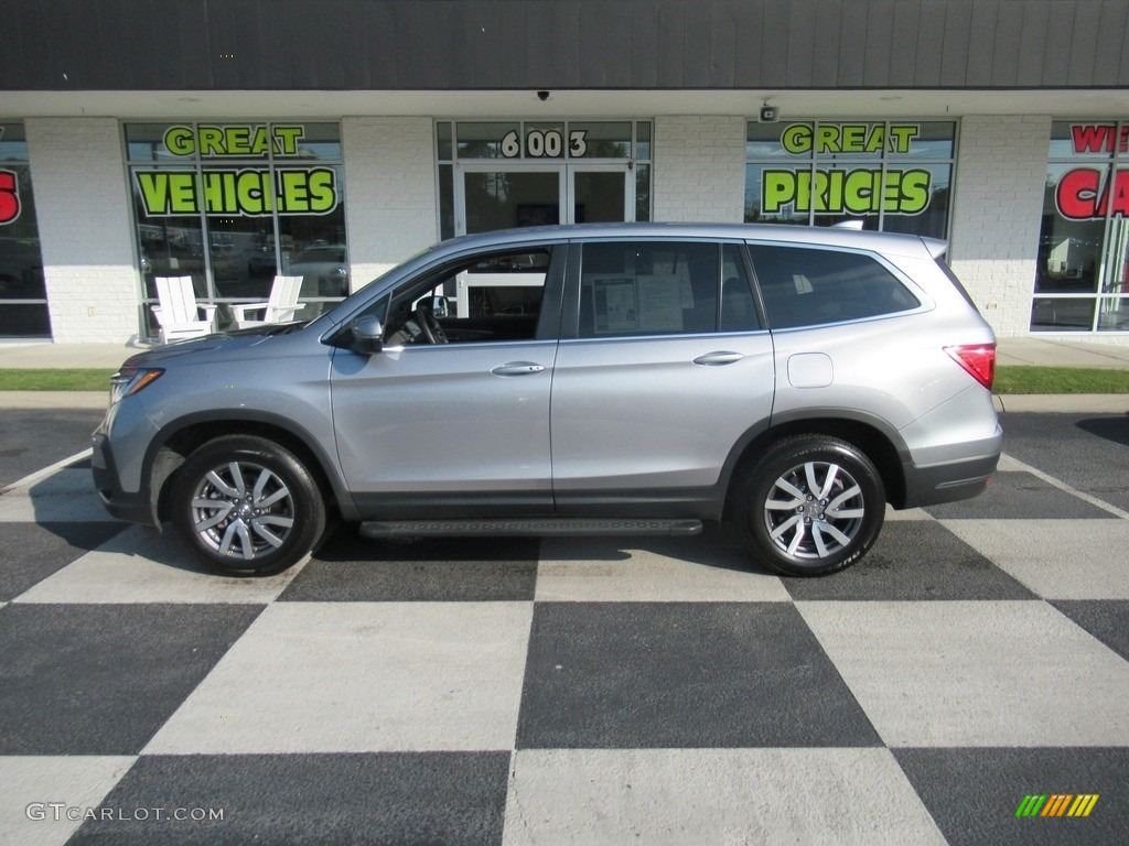 2021 Pilot EX-L AWD - Lunar Silver Metallic / Gray photo #1