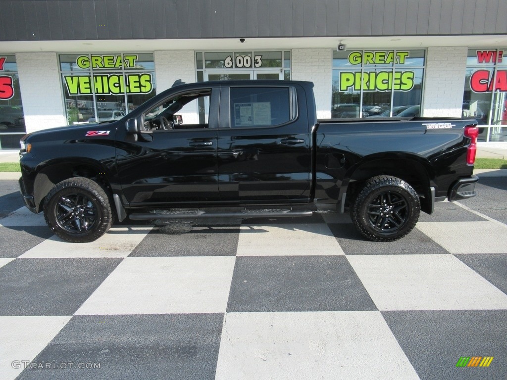 2021 Silverado 1500 LT Trail Boss Crew Cab 4x4 - Black / Jet Black photo #1