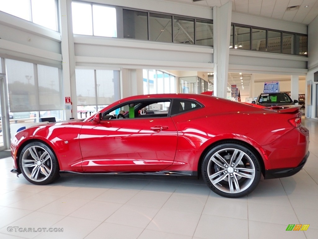 2017 Camaro SS Coupe - Garnet Red Tintcoat / Kalahari photo #3