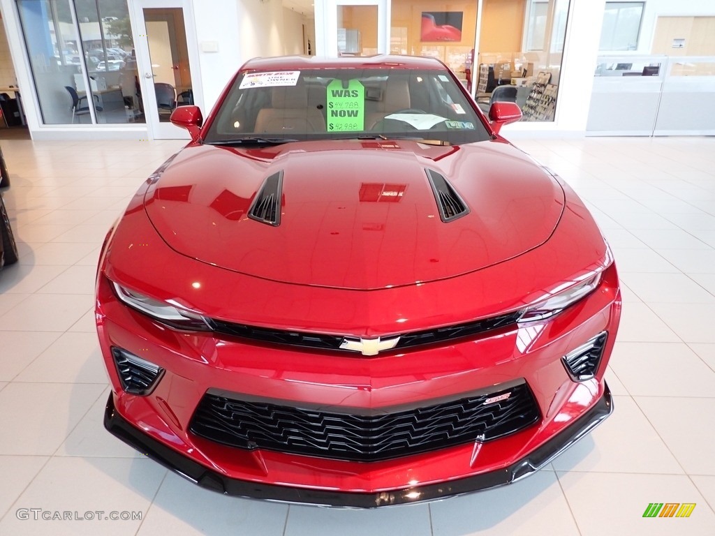 2017 Camaro SS Coupe - Garnet Red Tintcoat / Kalahari photo #11