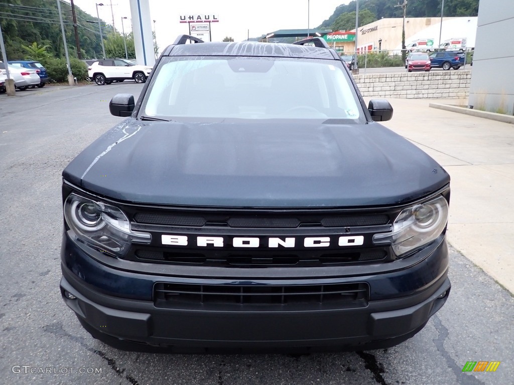 2021 Bronco Sport Outer Banks 4x4 - Alto Blue Metallic / Navy Pier photo #8
